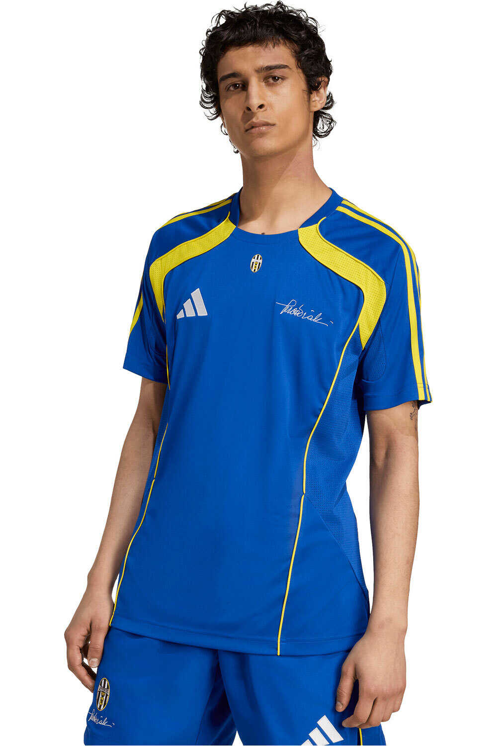 adidas camiseta de fútbol oficiales JUVENTUS 26 UBP JSY vista frontal