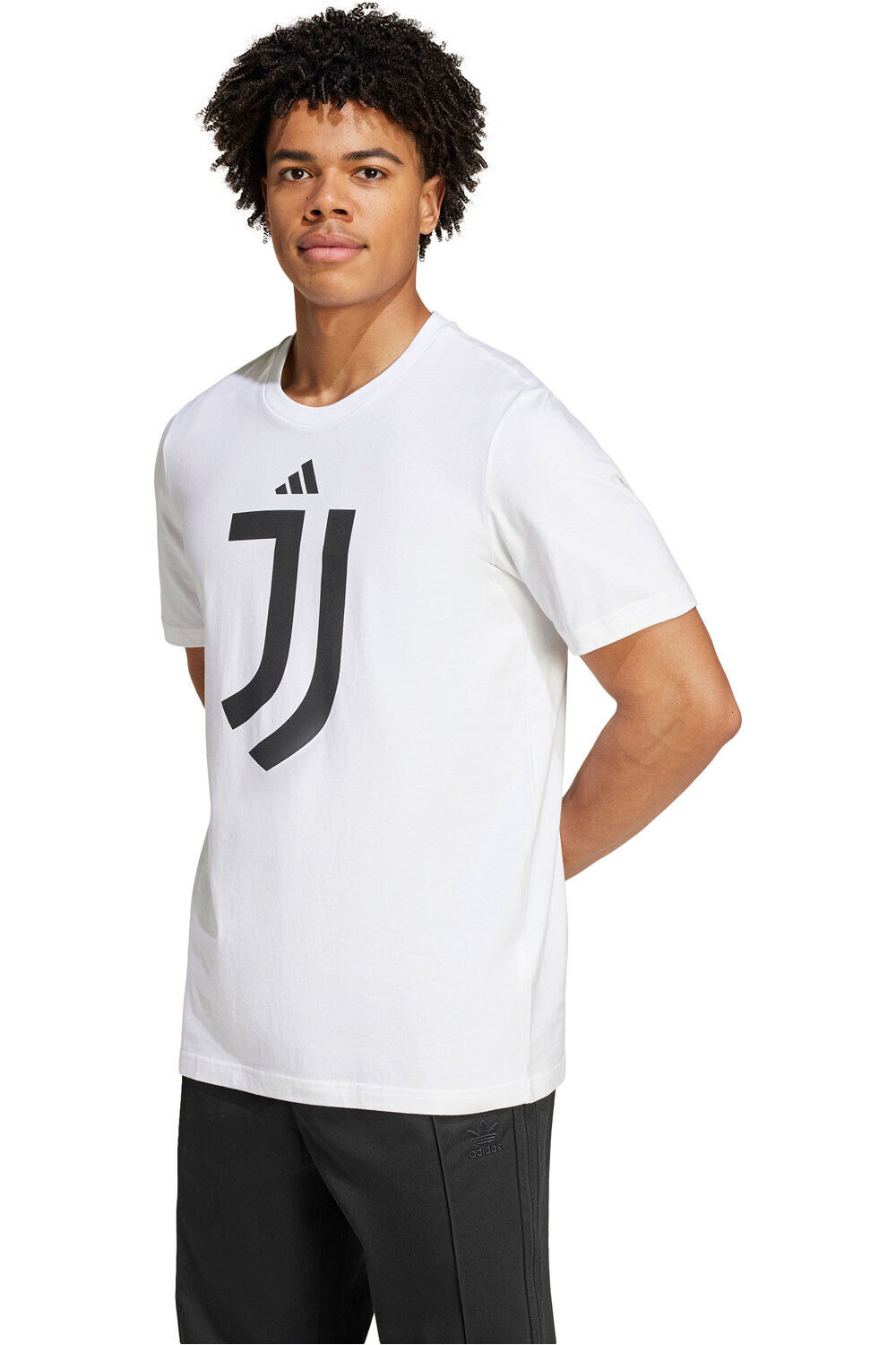 adidas camiseta de fútbol oficiales JUVENTUS DNA GRAPHIC vista frontal