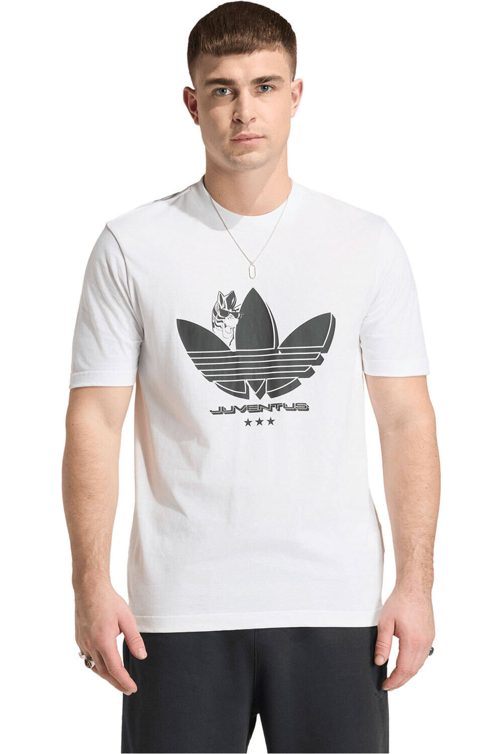 adidas camiseta de fútbol oficiales JUVENTUS FC SEASONAL vista frontal