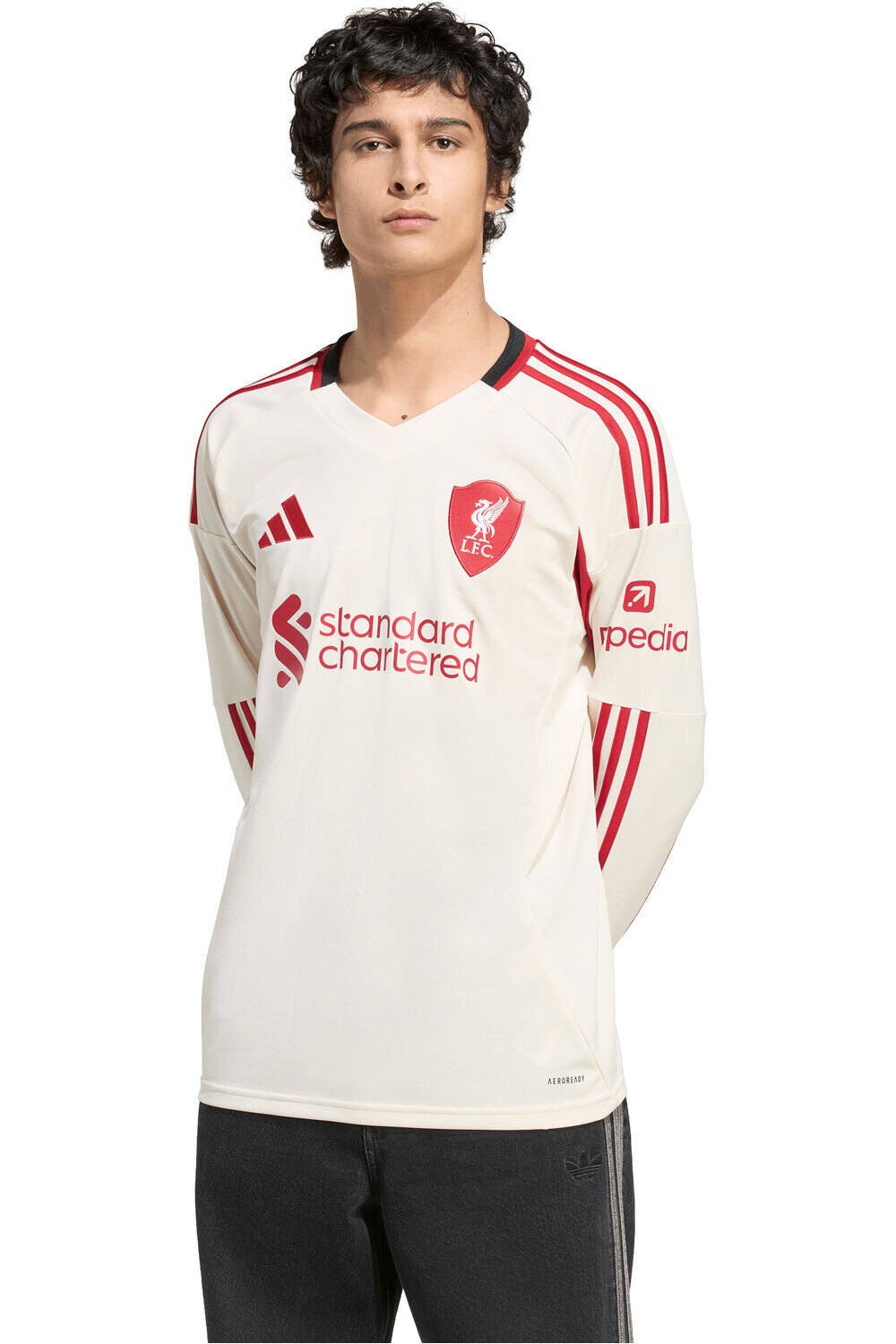 adidas camiseta de fútbol oficiales LIVERPOOL 26 A JSY L vista frontal