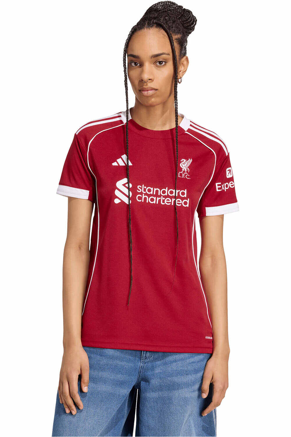adidas camiseta de fútbol oficiales LIVERPOOL 26 H JSY W vista frontal