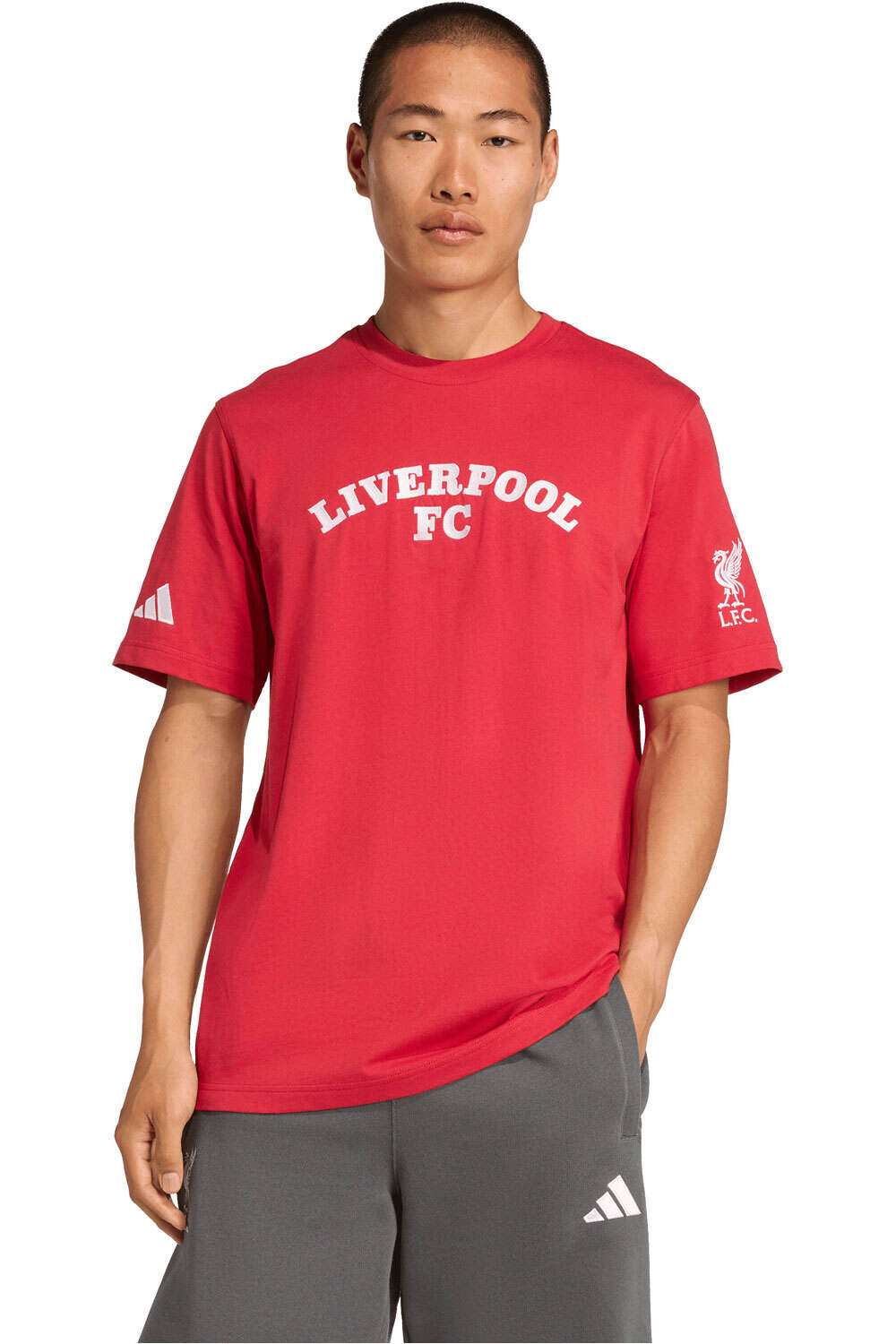adidas camiseta de fútbol oficiales LIVERPOOL FC US PACK vista frontal