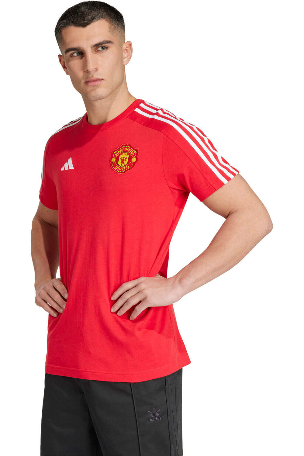adidas camiseta de fútbol oficiales MANCHESTER UNITED DNA vista frontal