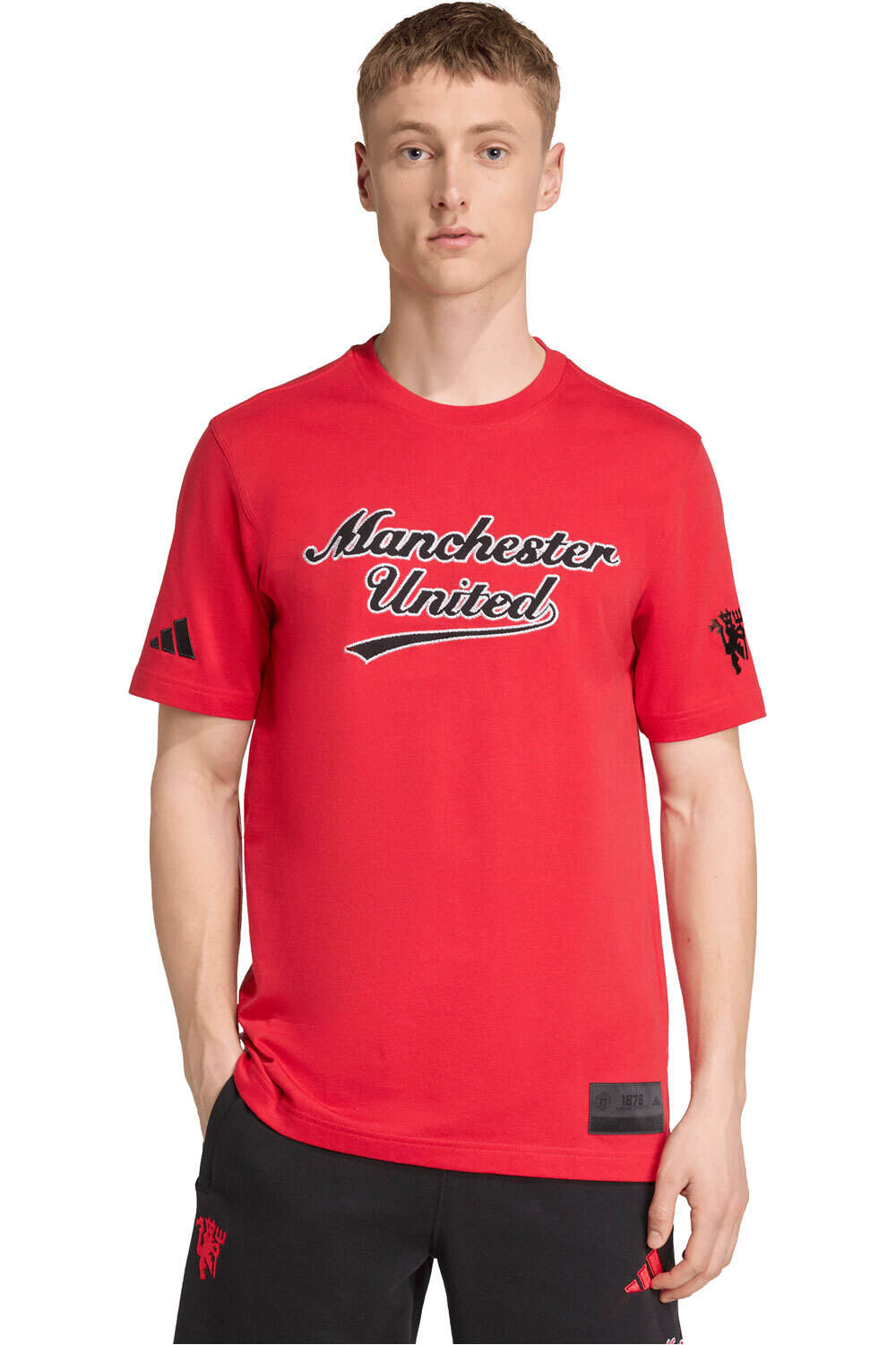 adidas camiseta de fútbol oficiales MANCHESTER UNITED US PACK vista frontal