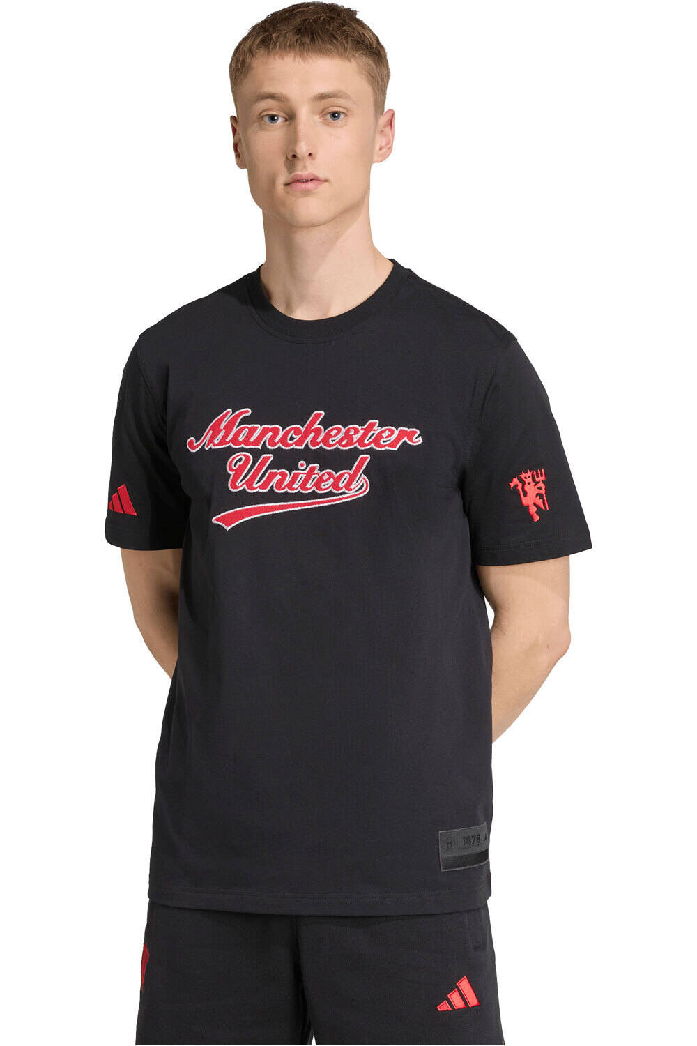 adidas camiseta de fútbol oficiales MANCHESTER UNITED US PACK vista frontal