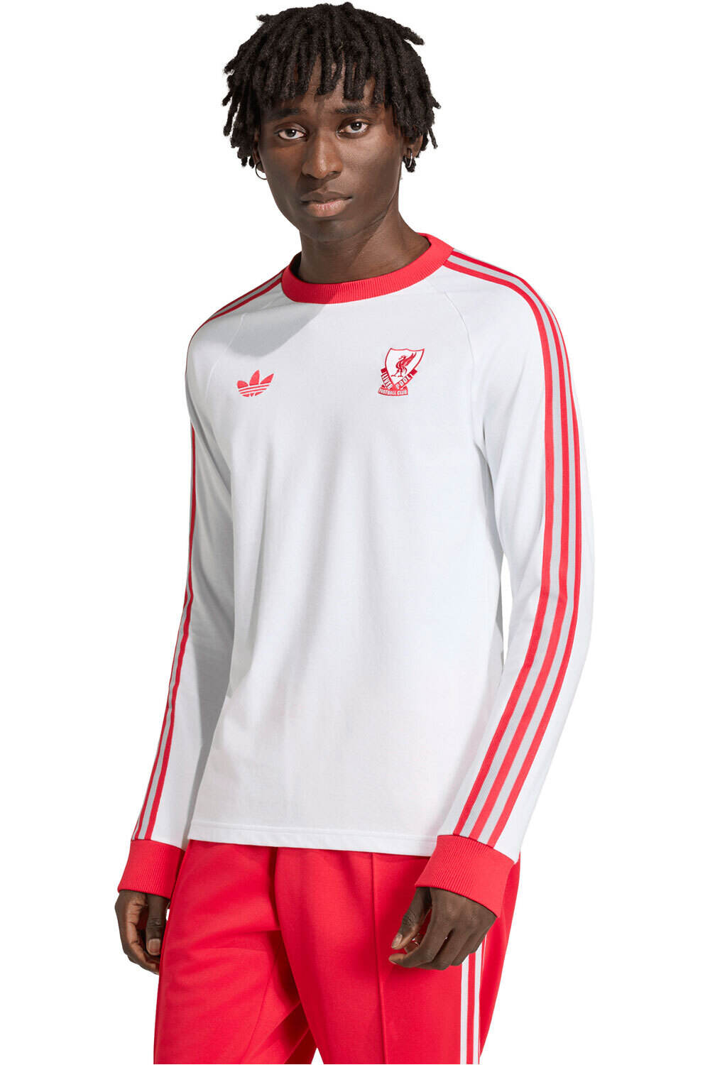 adidas camiseta de fútbol oficiales MANGA LARGA LIVERPOOL FC ORIGINALS vista frontal