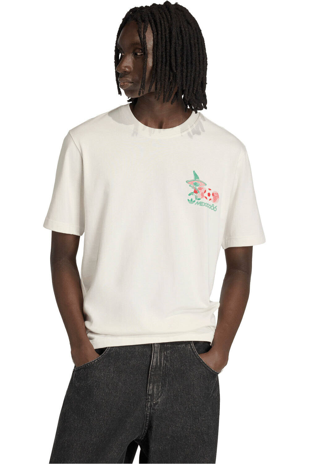 adidas camiseta de fútbol oficiales MASCOTA COPA MUNDIAL LA FIFA 2026 vista frontal