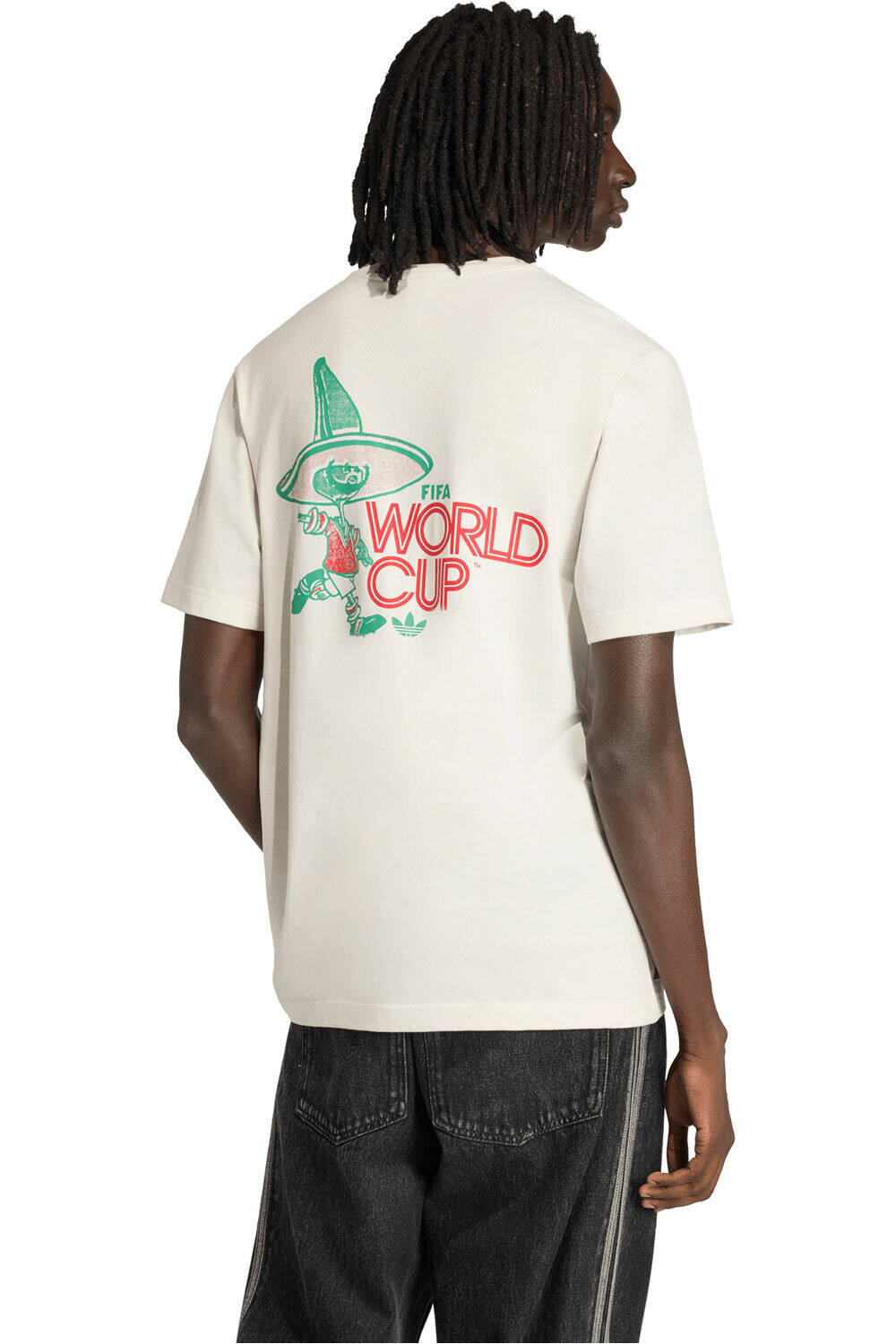 adidas camiseta de fútbol oficiales MASCOTA COPA MUNDIAL LA FIFA 2026 vista trasera