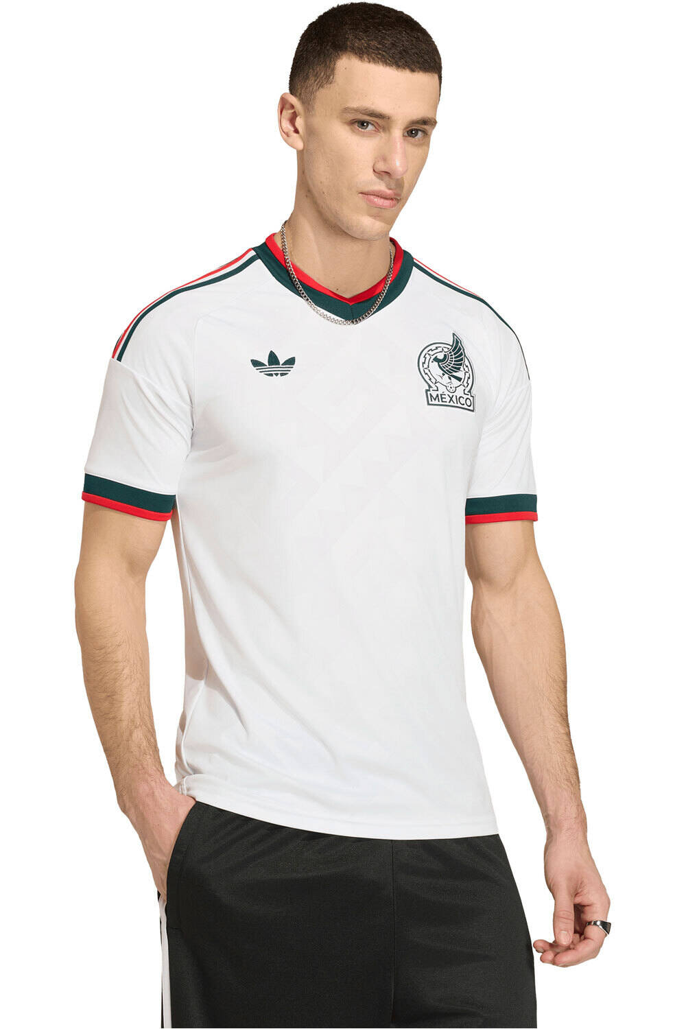 adidas camiseta de fútbol oficiales MEXICO 26 A JSY vista frontal