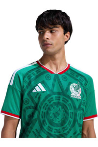 adidas camiseta de fútbol oficiales MEXICO 26 H JSY vista detalle