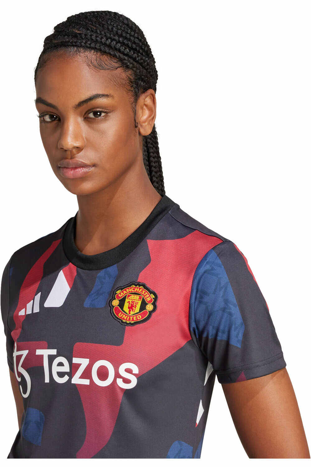 adidas camiseta de fútbol oficiales M.UNITED 25 PRESHI W 03