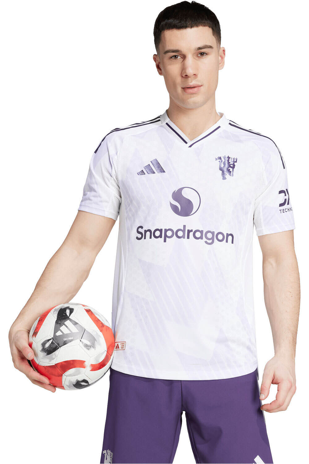 adidas camiseta de fútbol oficiales M.UNITED 26 A JSY AU vista frontal