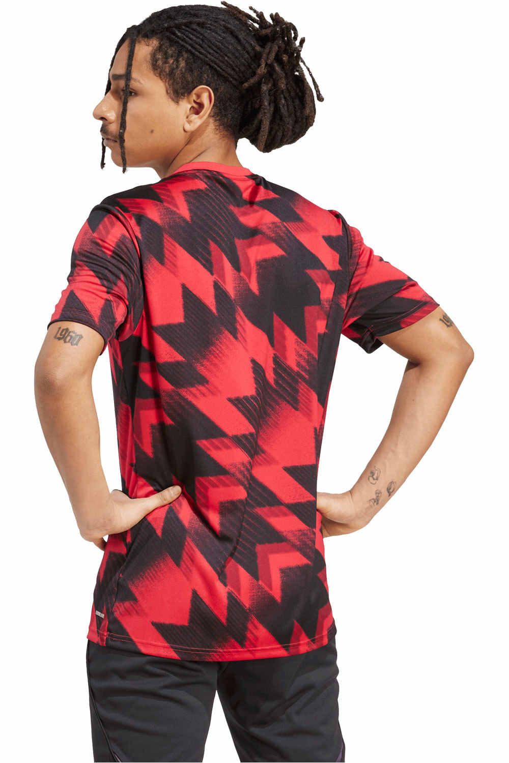 adidas camiseta de fútbol oficiales M.UNITED 26 PRESHI vista trasera