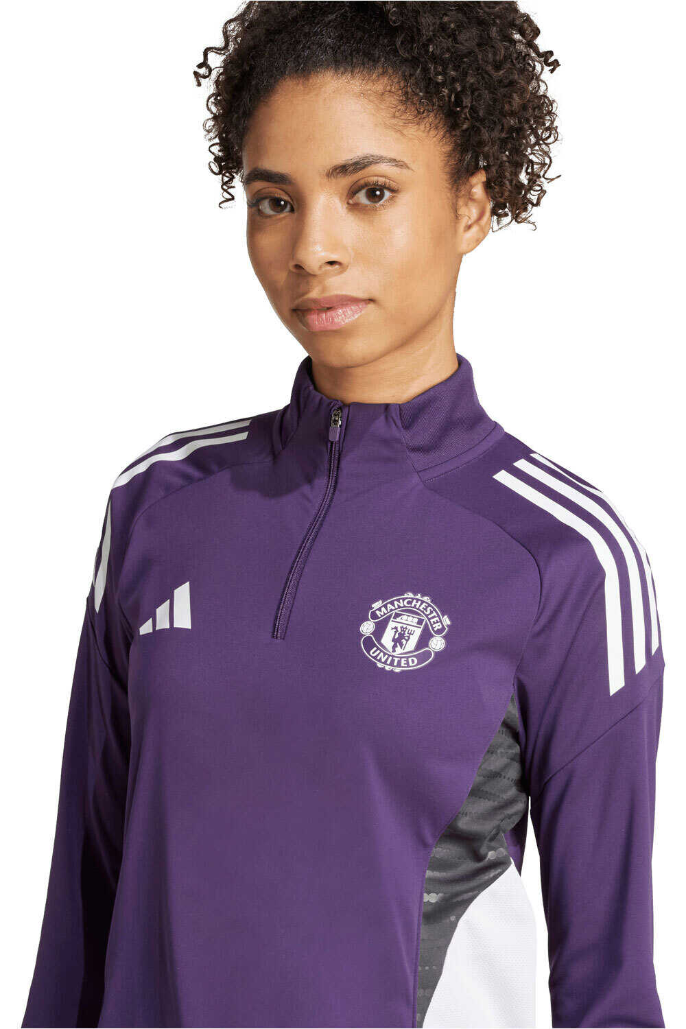 adidas camiseta de fútbol oficiales M.UNITED 26 TR TOP W 03