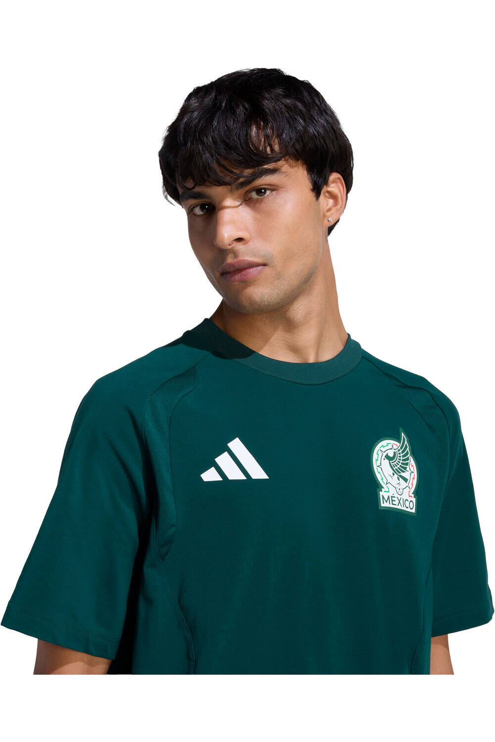 adidas camiseta de fútbol oficiales MXICO TIRO TRAVEL vista detalle