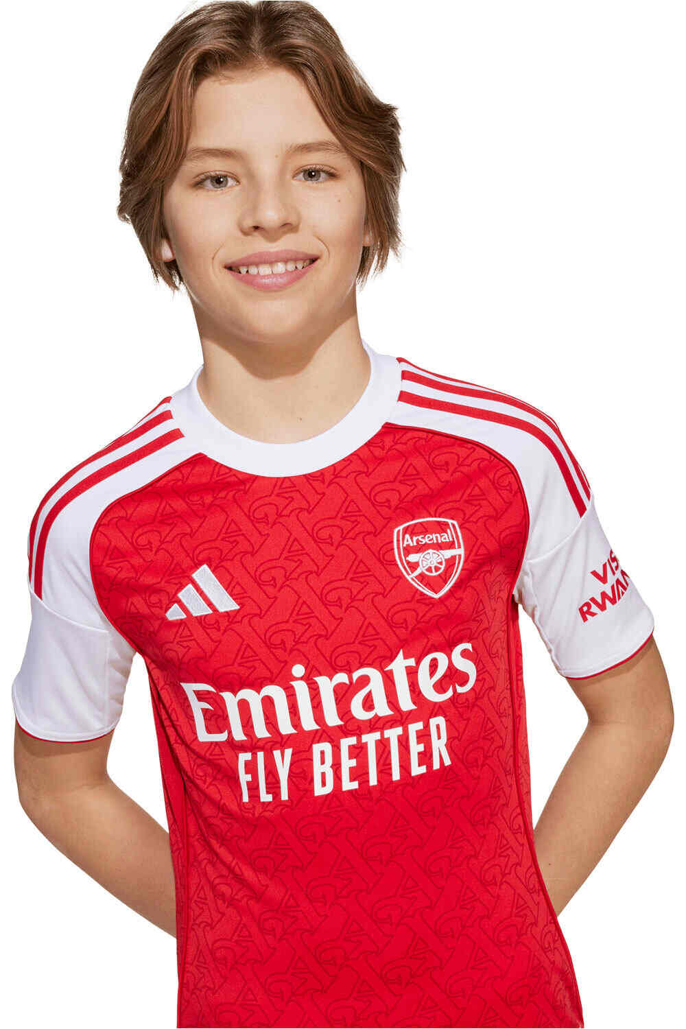 adidas camiseta de fútbol oficiales niño 1 EQUIPACIN ARSENAL 25/26 vista detalle