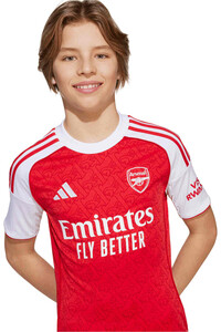 adidas camiseta de fútbol oficiales niño 1 EQUIPACIN ARSENAL 25/26 vista detalle