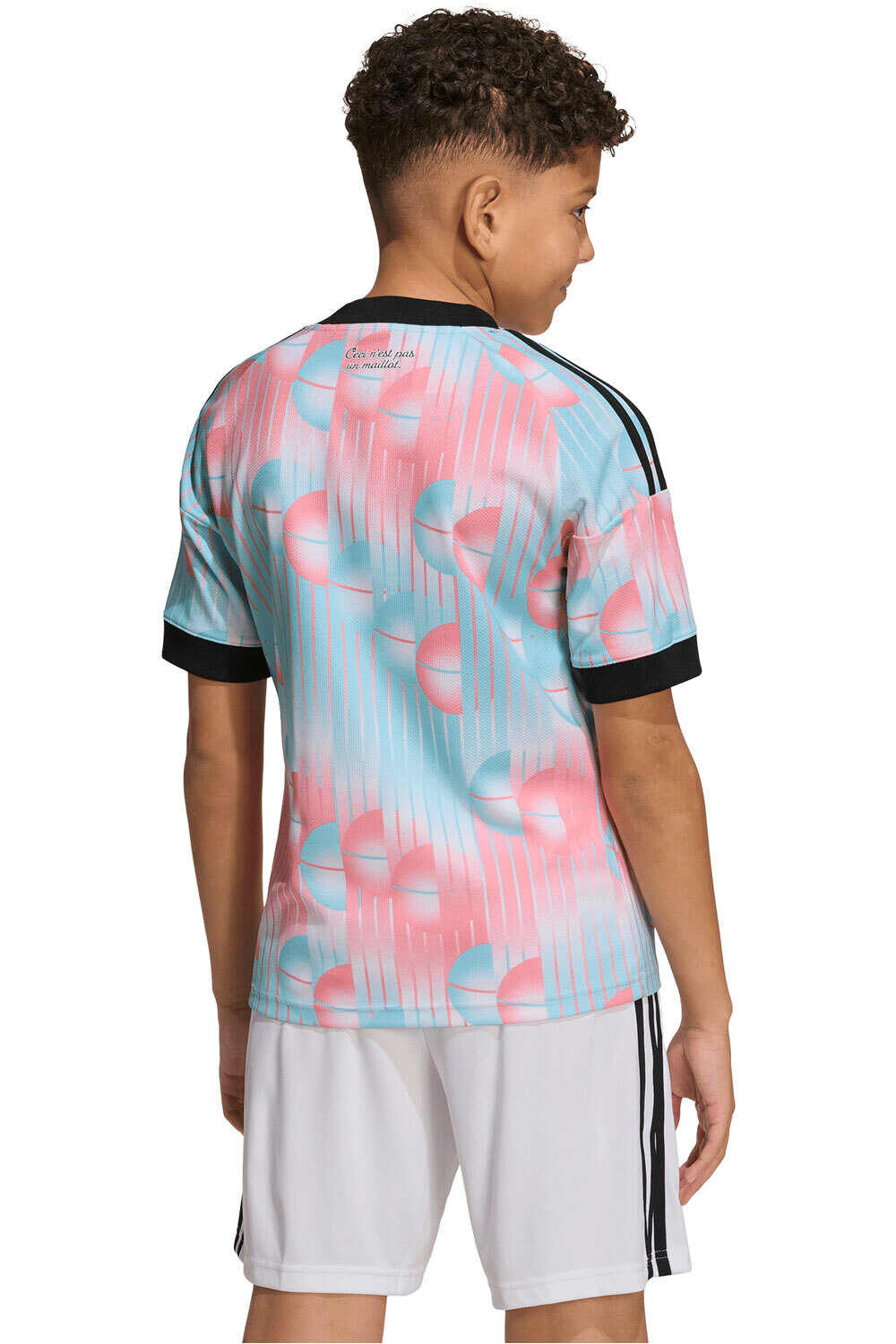 adidas camiseta de fútbol oficiales niño 2 EQUIPACION BELGICA 26 INFANTIL vista trasera