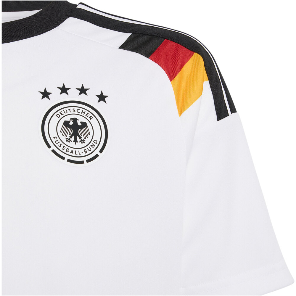 adidas camiseta de fútbol oficiales niño AFICIONADO LOCAL ALEMANIA 26 vista detalle