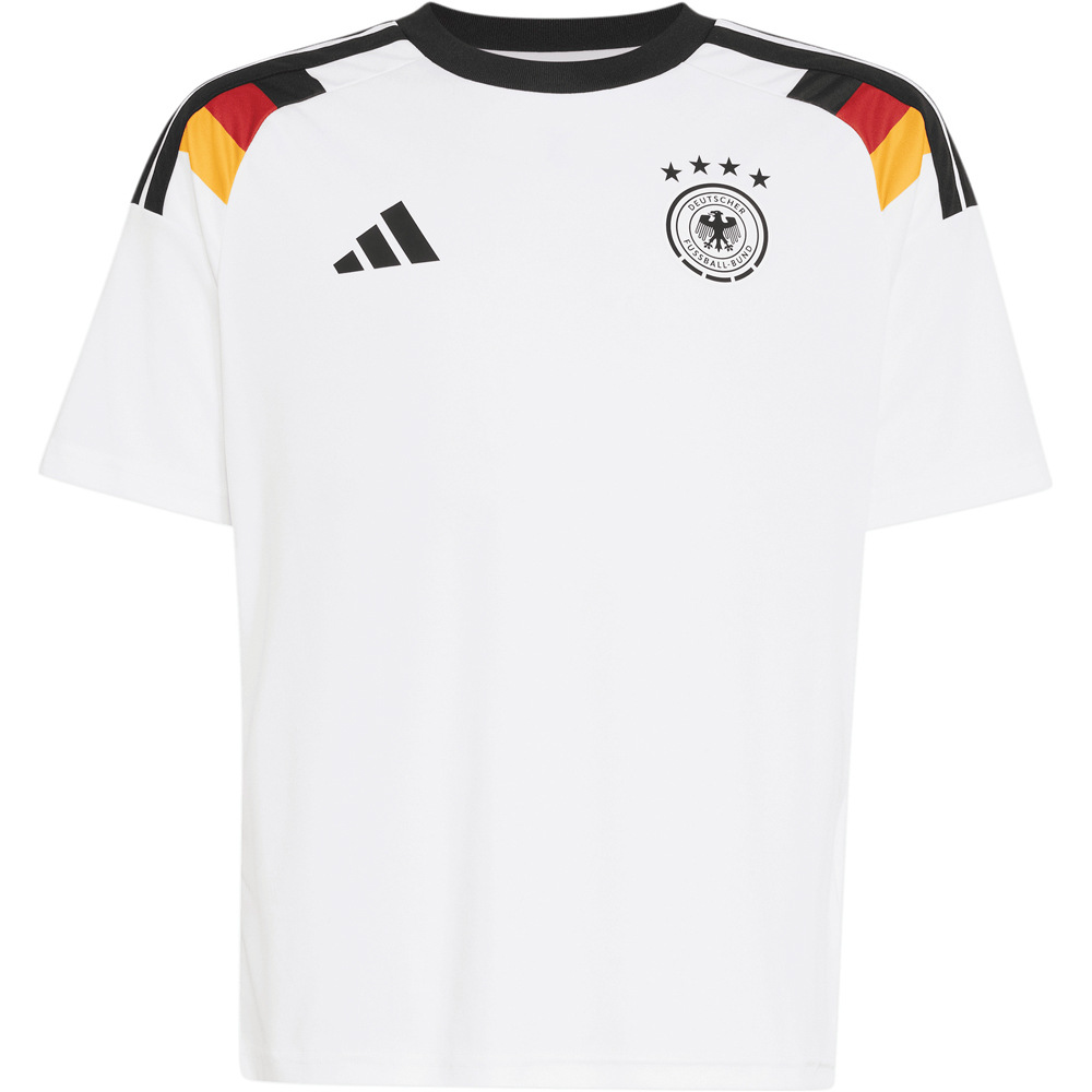adidas camiseta de fútbol oficiales niño AFICIONADO LOCAL ALEMANIA 26 vista frontal