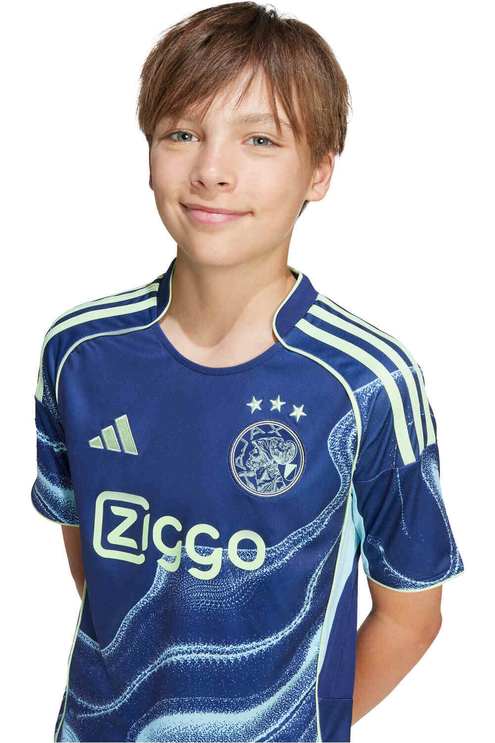 adidas camiseta de fútbol oficiales niño AJAX 26 A JSY Y vista detalle