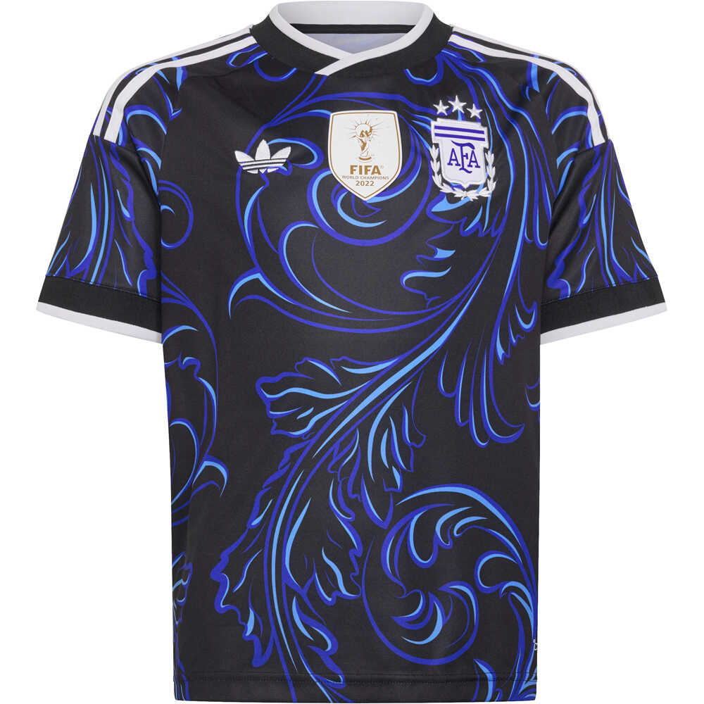adidas camiseta de fútbol oficiales niño ARGENTINA 26 A JSY Y vista frontal