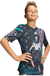 adidas camiseta de fútbol oficiales niño CALENTAMIENTO LIVERPOOL FC 25/26 vista detalle