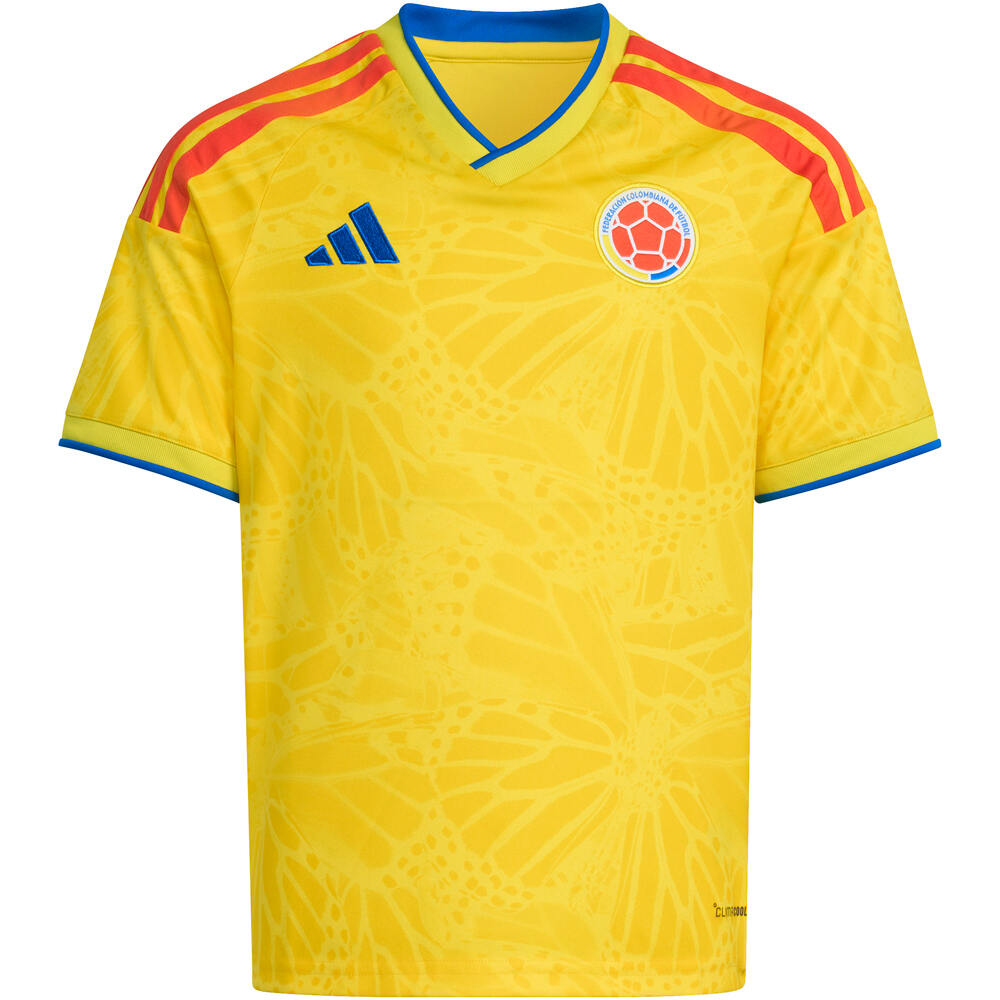 adidas camiseta de fútbol oficiales niño COLOMBIA 26 H JSY Y vista frontal