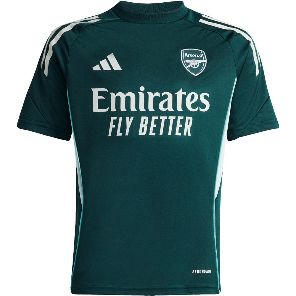 adidas camiseta de fútbol oficiales niño ENTRENO ARSENAL TIRO 25 COMPETITION 04
