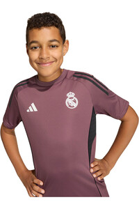 adidas camiseta de fútbol oficiales niño ENTRENO REAL MADRID TIRO 25 COMPET vista detalle