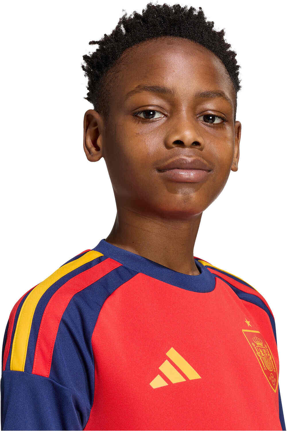 adidas camiseta de fútbol oficiales niño ESPAA 26 FAN JSY Y vista detalle
