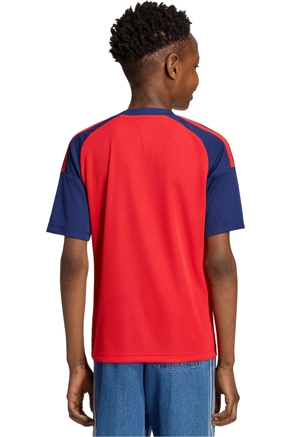 adidas camiseta de fútbol oficiales niño ESPAA 26 FAN JSY Y vista trasera