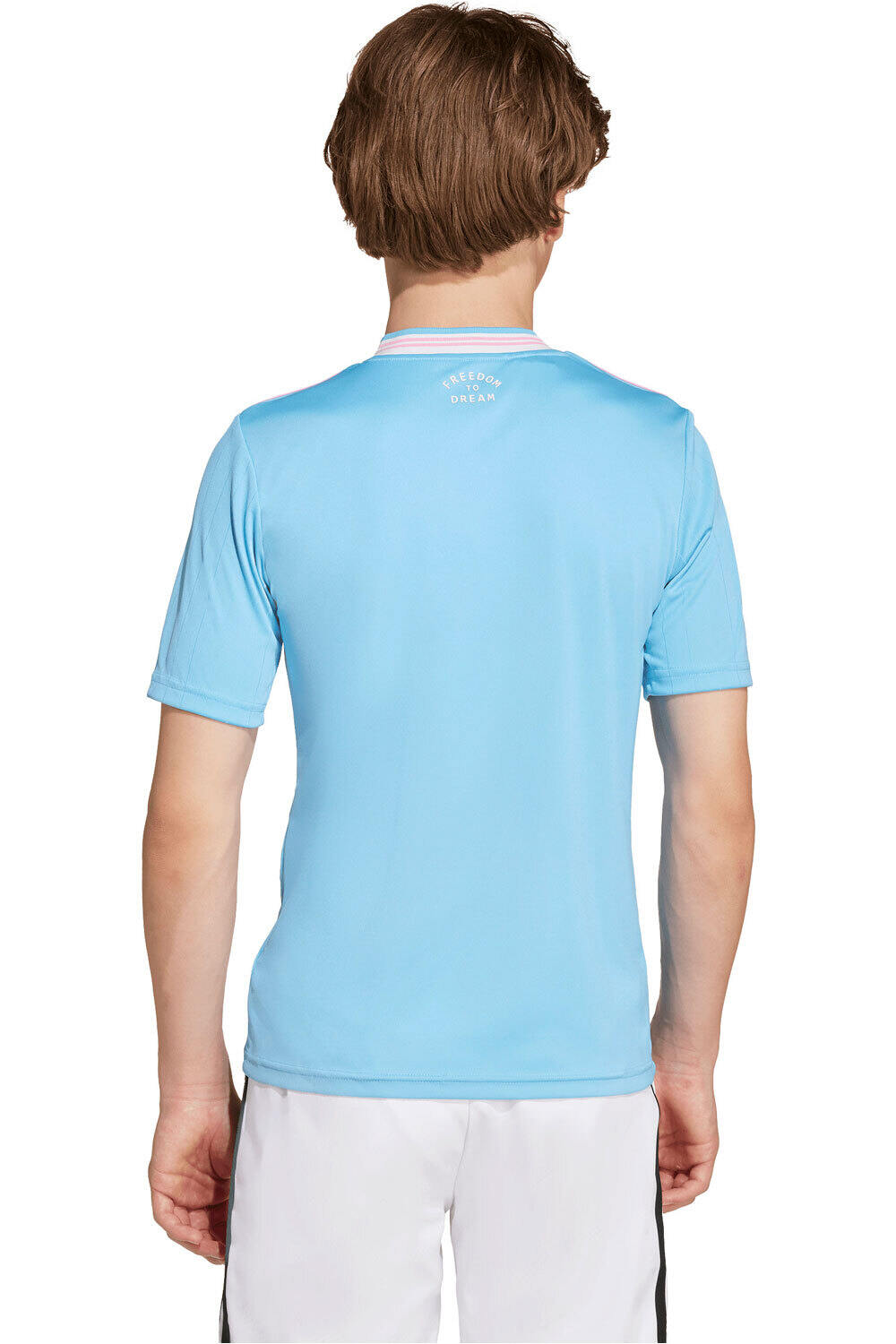 adidas camiseta de fútbol oficiales niño INTER MIAMI 26 3 JSY Y vista trasera