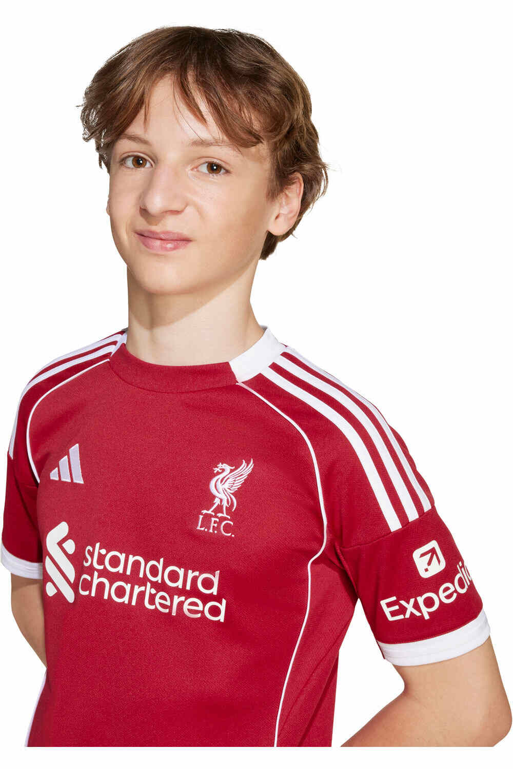 adidas camiseta de fútbol oficiales niño LIVERPOOL 26 A JSY Y vista detalle