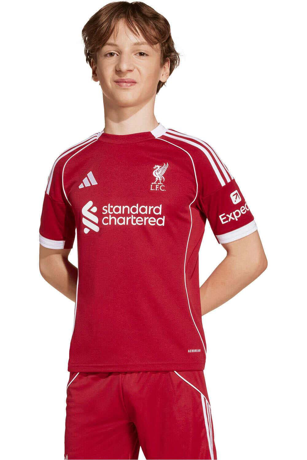 adidas camiseta de fútbol oficiales niño LIVERPOOL 26 A JSY Y vista frontal