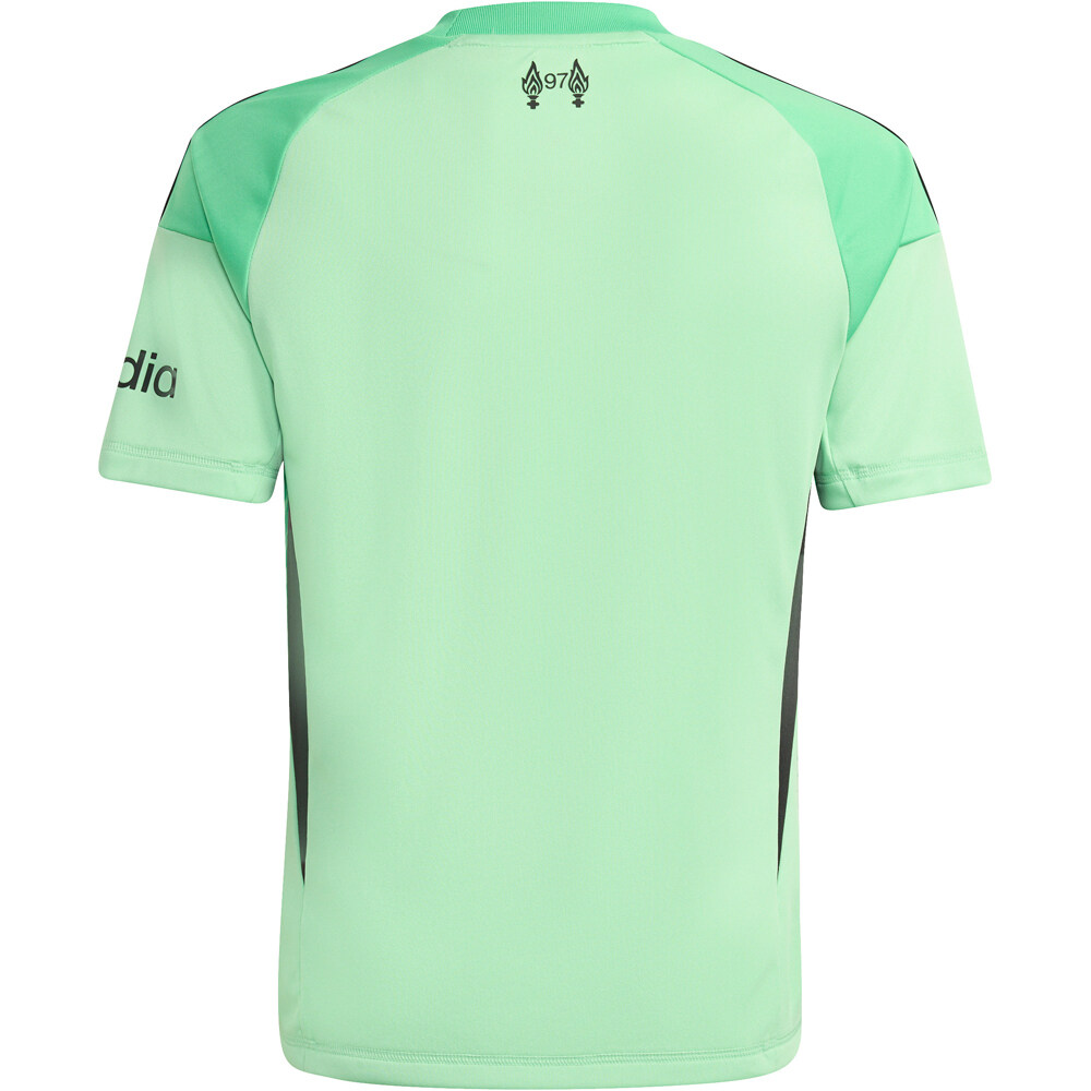 adidas camiseta de fútbol oficiales niño LIVERPOOL 26 GK JSY Y vista trasera
