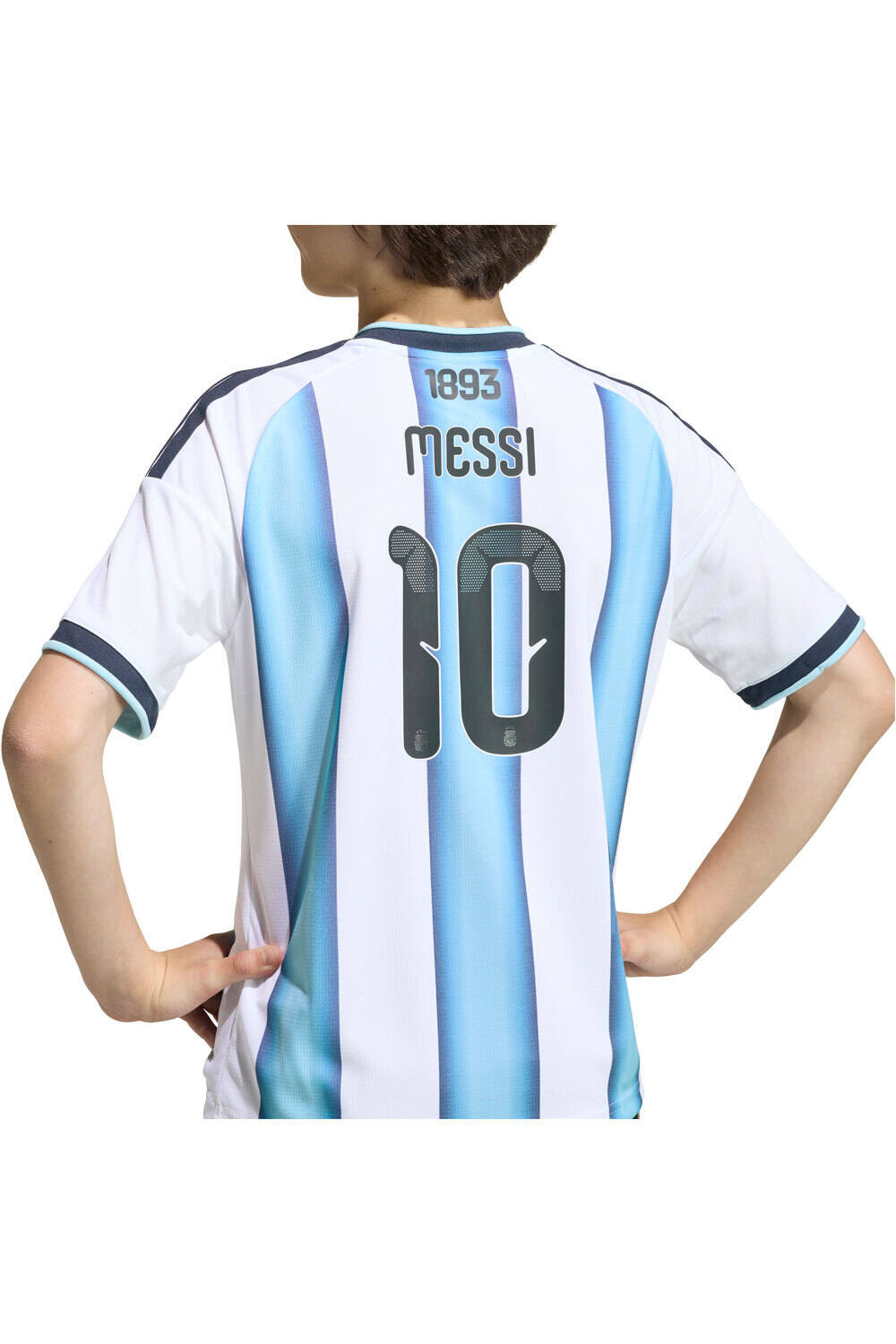adidas camiseta de fútbol oficiales niño MESSI LA 1 EQUIPACIN ARGENTINA 26 03