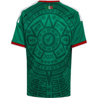 adidas camiseta de fútbol oficiales niño MEXICO 26 H JSY Y vista trasera