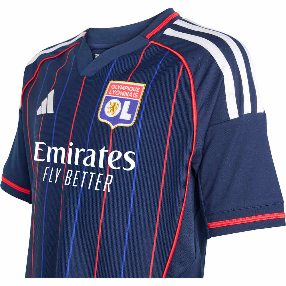 adidas camiseta de fútbol oficiales niño O.LYON 26 A JSY Y 03