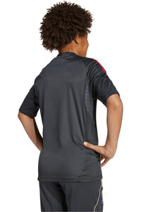 adidas camiseta de fútbol oficiales niño O.LYON 26 TR JSY Y vista trasera