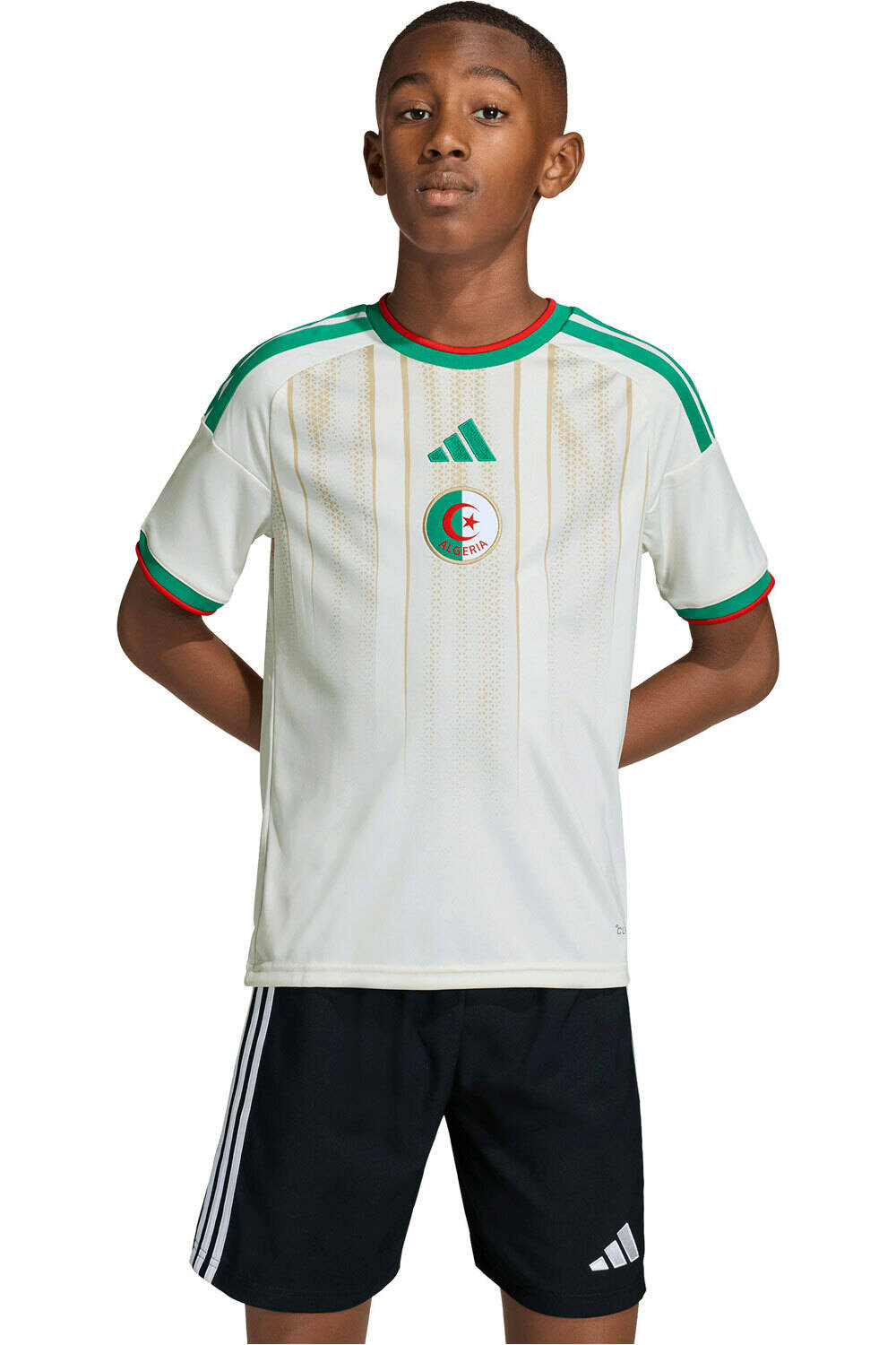 adidas camiseta de fútbol oficiales niño PRIMERA EQUIPACIN ARGELIA 26 vista detalle