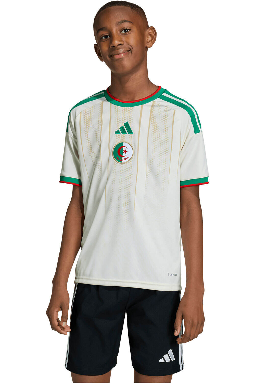 adidas camiseta de fútbol oficiales niño PRIMERA EQUIPACIN ARGELIA 26 vista frontal