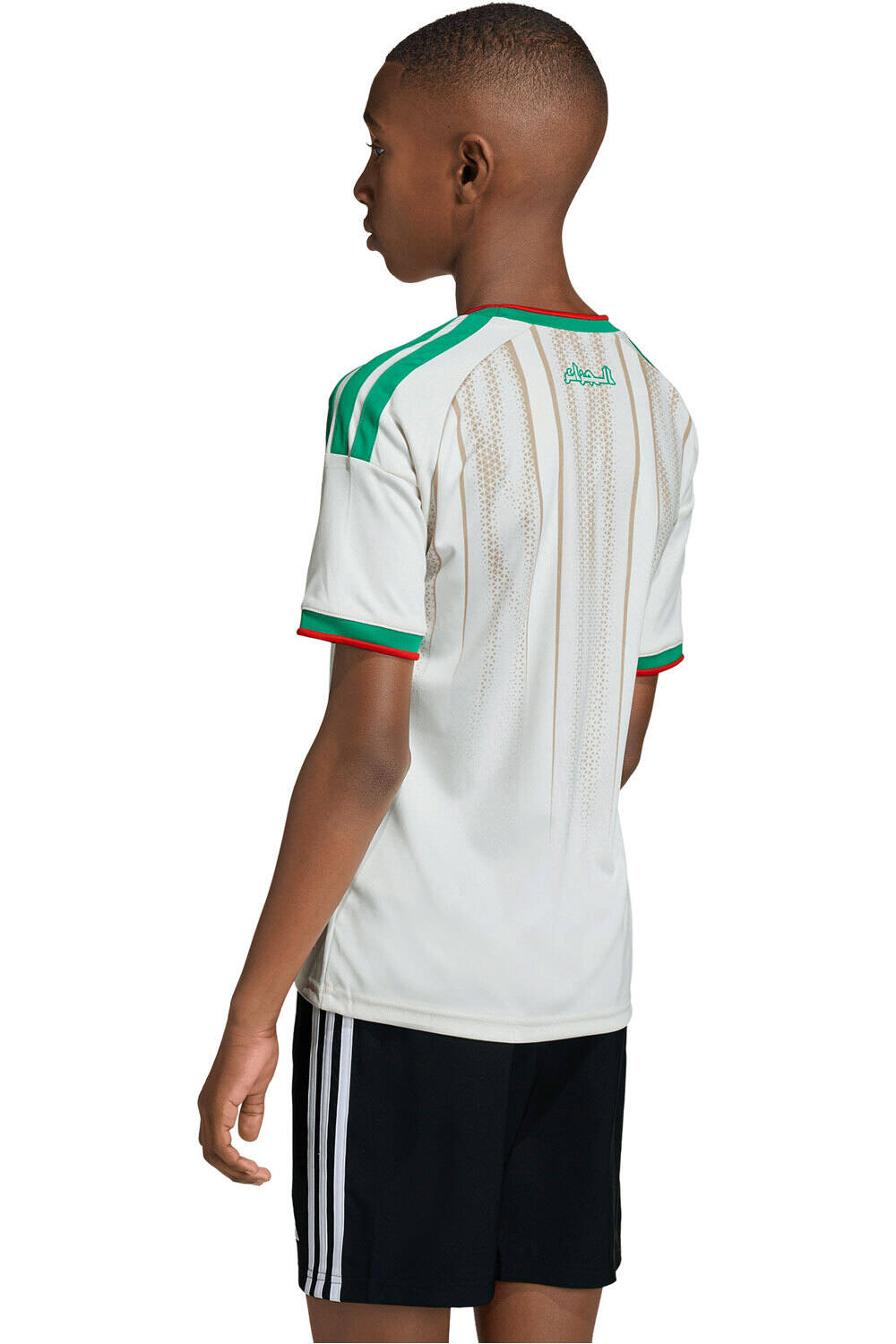 adidas camiseta de fútbol oficiales niño PRIMERA EQUIPACIN ARGELIA 26 vista trasera