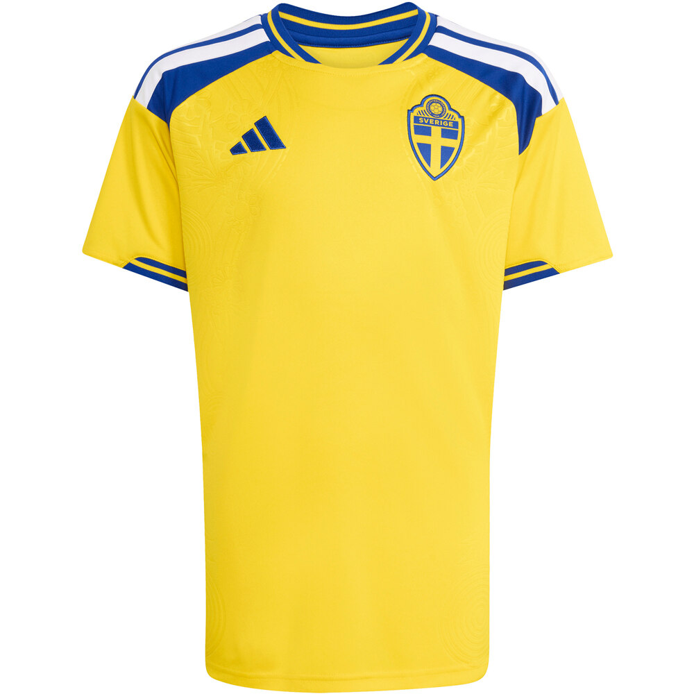 adidas camiseta de fútbol oficiales niño PRIMERA EQUIPACIN SUECIA 26 04