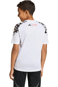 adidas camiseta de fútbol oficiales niño REAL MADRID AVENGERS 25/26 TIRO25 vista trasera