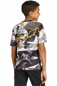 adidas camiseta de fútbol oficiales niño REAL MADRID AVENGERS 25/26 vista trasera