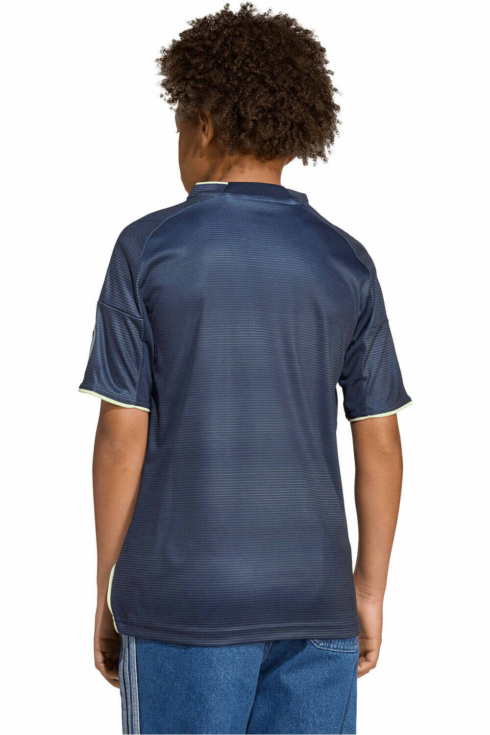 adidas camiseta de fútbol oficiales niño R.MADRID 26 A JSY Y MN vista trasera