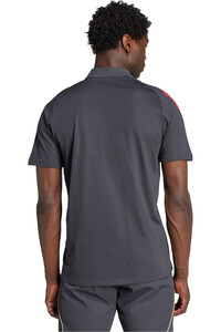 adidas camiseta de fútbol oficiales OLYMPIQUE DE LYON TIRO25 COMPETITION vista trasera