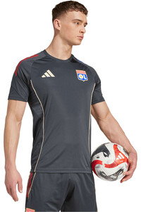 adidas camiseta de fútbol oficiales O.LYON 26 TR JSY vista detalle