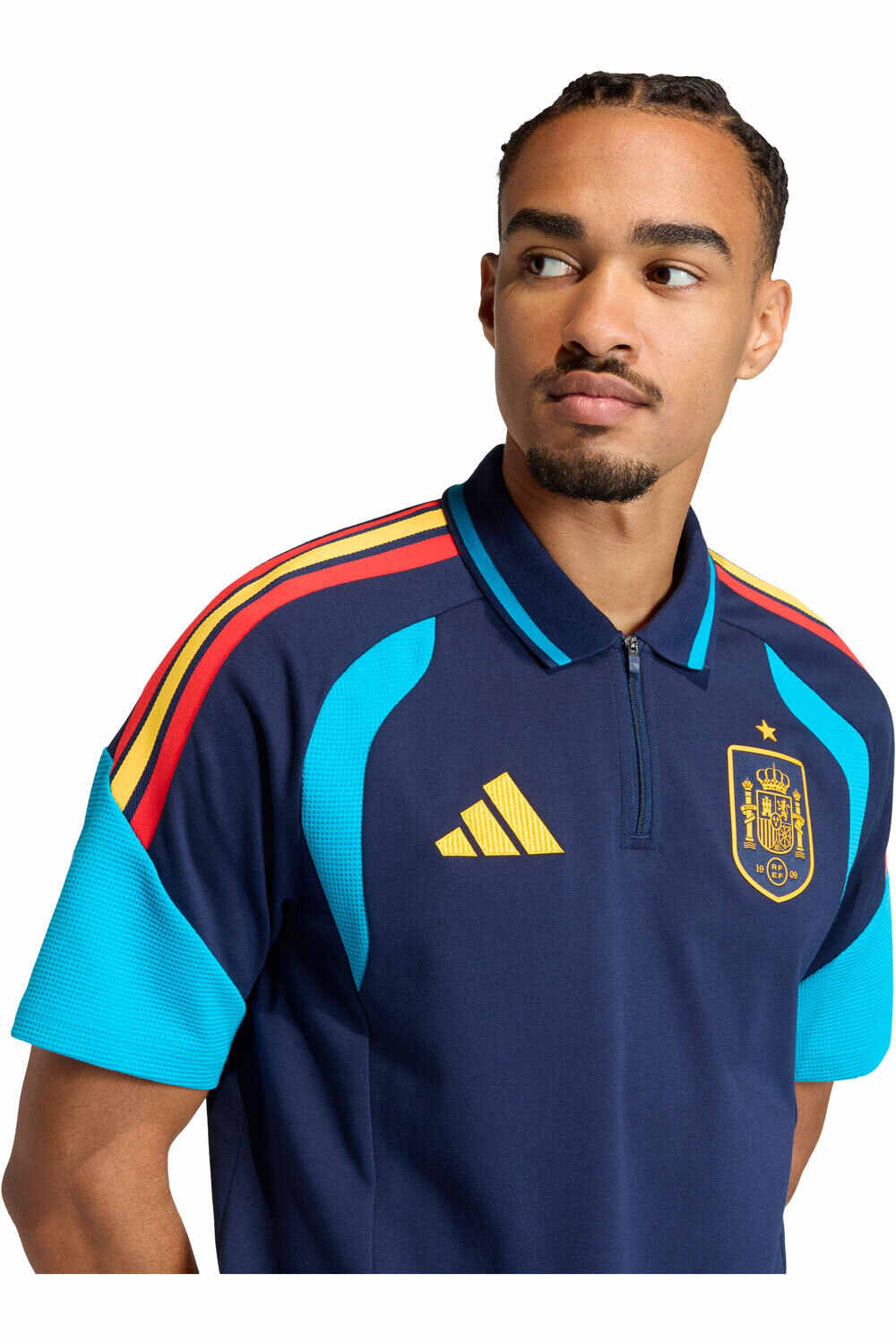 adidas camiseta de fútbol oficiales POLO ESPAA 26 TIRO vista detalle